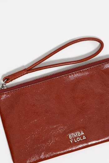 Bimba y Lola Large leather coin wallet Nordstrom