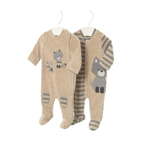 2-Piece Velour One Piece Set (Baby)