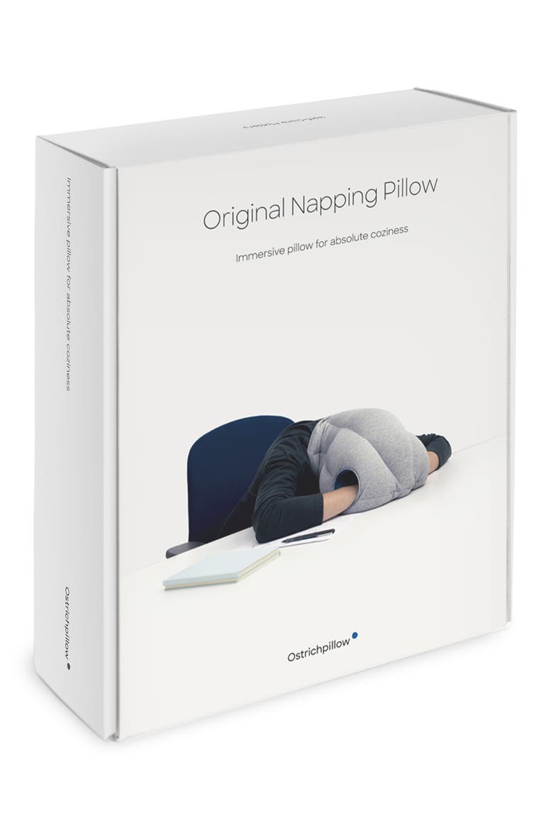 OSTRICHPILLOW® Original Napping Pillow, Alternate, color, SLEEPY BLUE