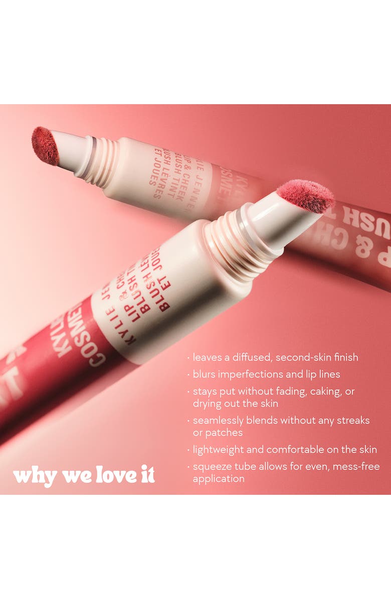 Kylie Cosmetics Lip & Cheek Blush Tint, Alternate, color, 821 - Pretty In Neutral