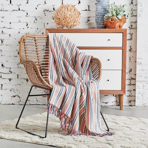 Carol & Frank 50" X 60" Hugo Woven Throw In Multi