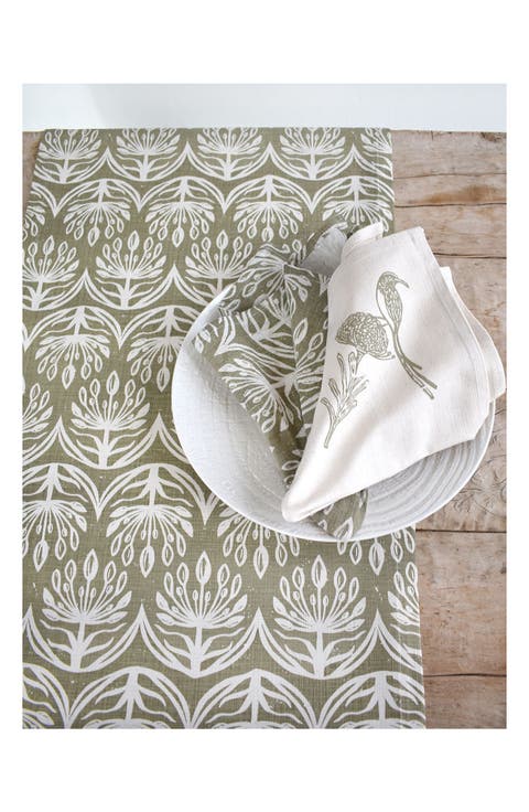 Botanical Table Runner