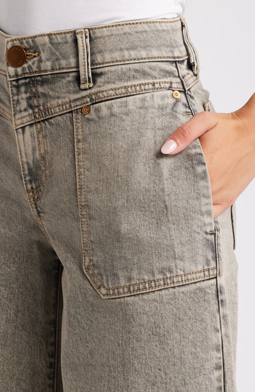 Wit & Wisdom 'ab'solution V-yoke High Waist Wide Leg Jeans