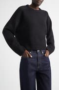 LOULOU DE SAISON Bruzzi Oversize Wool & Cashmere Sweater