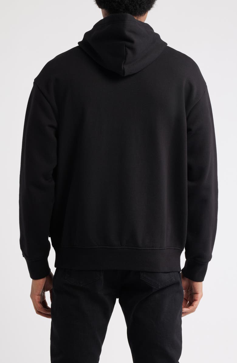 ICECREAM Coneman Cotton Graphic Hoodie, Alternate, color, Black