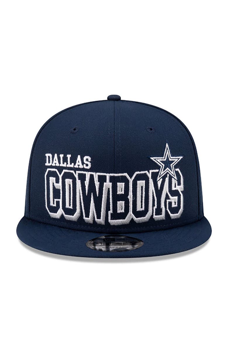 New Era Men's New Era Navy Dallas Cowboys Game Day 9FIFTY Snapback Hat, Alternate, color,