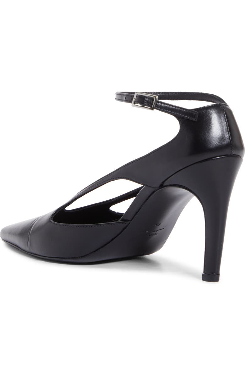 TOTEME Strappy Pointed Toe Pump, Alternate, color, Black