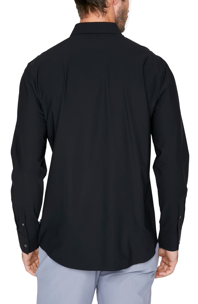 7 Diamonds Young Americans Slim Fit Button-Up Performance Shirt, Alternate, color,