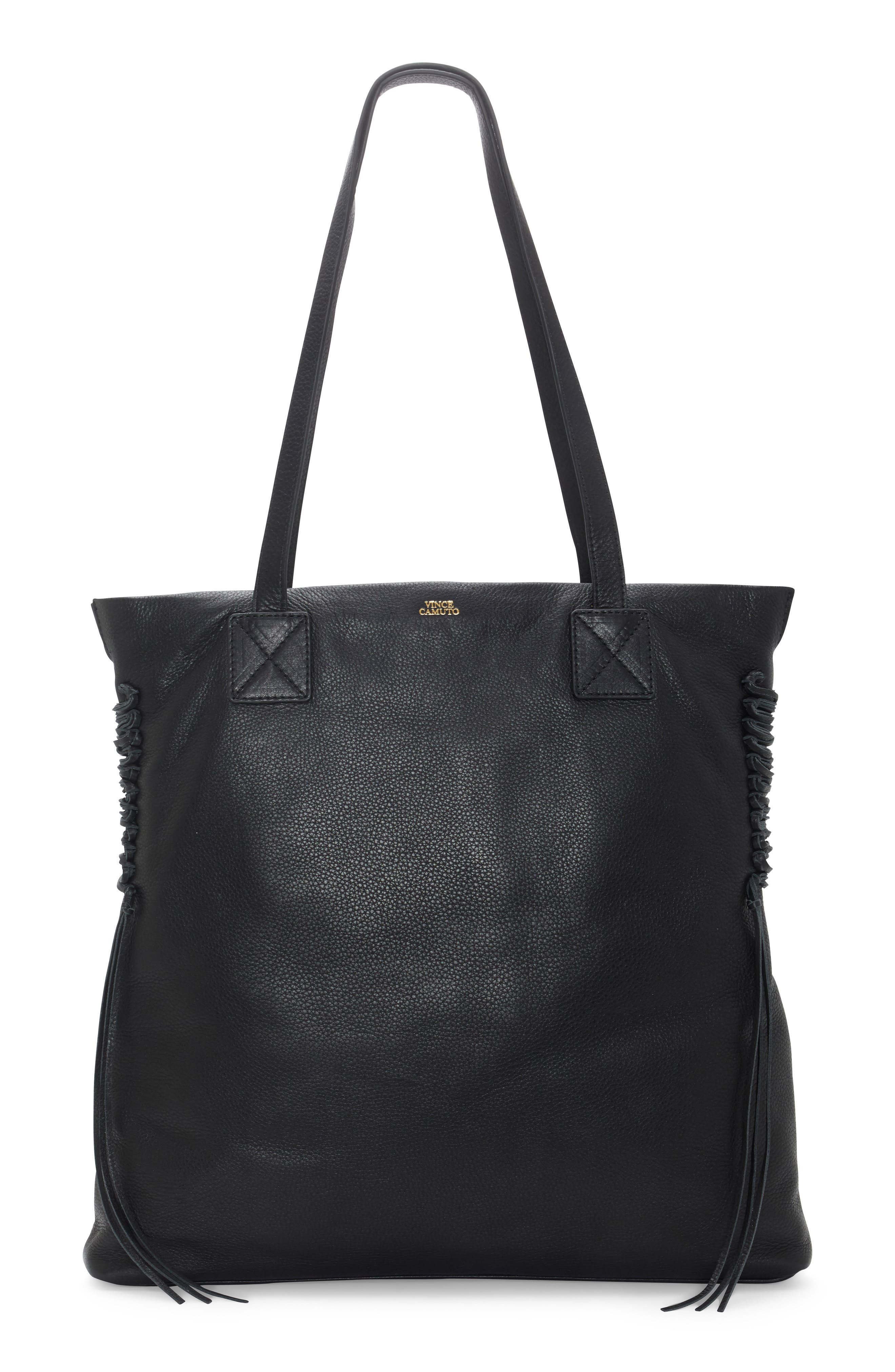 Vince Camuto Jayde Leather Tote, Main, color, 