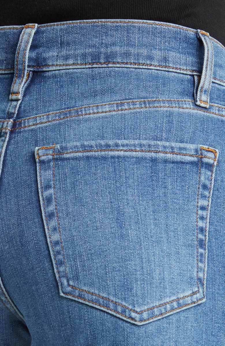 FRAME Pixie Le Slim Palazzo Wide Leg Jeans, Alternate, color,