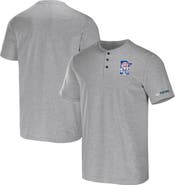 Darius Rucker Collection by Fanatics Men's Darius Rucker Collection by Fanatics Heather Gray Minnesota Twins Henley T-Shirt