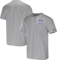 Darius Rucker Collection by Fanatics Men's Darius Rucker Collection by Fanatics Heather Gray Minnesota Twins Henley T-Shirt