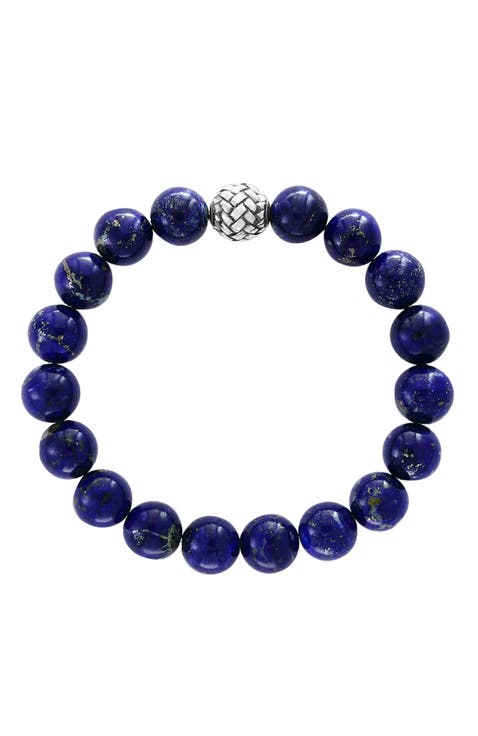 925 Sterling Silver ,Lapis Lazuli Bracelet