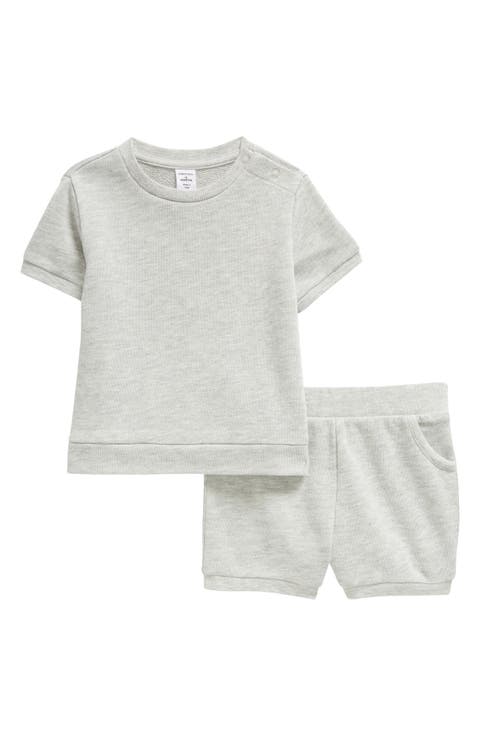 Cozy Short Sleeve Top & Shorts Set (Baby)