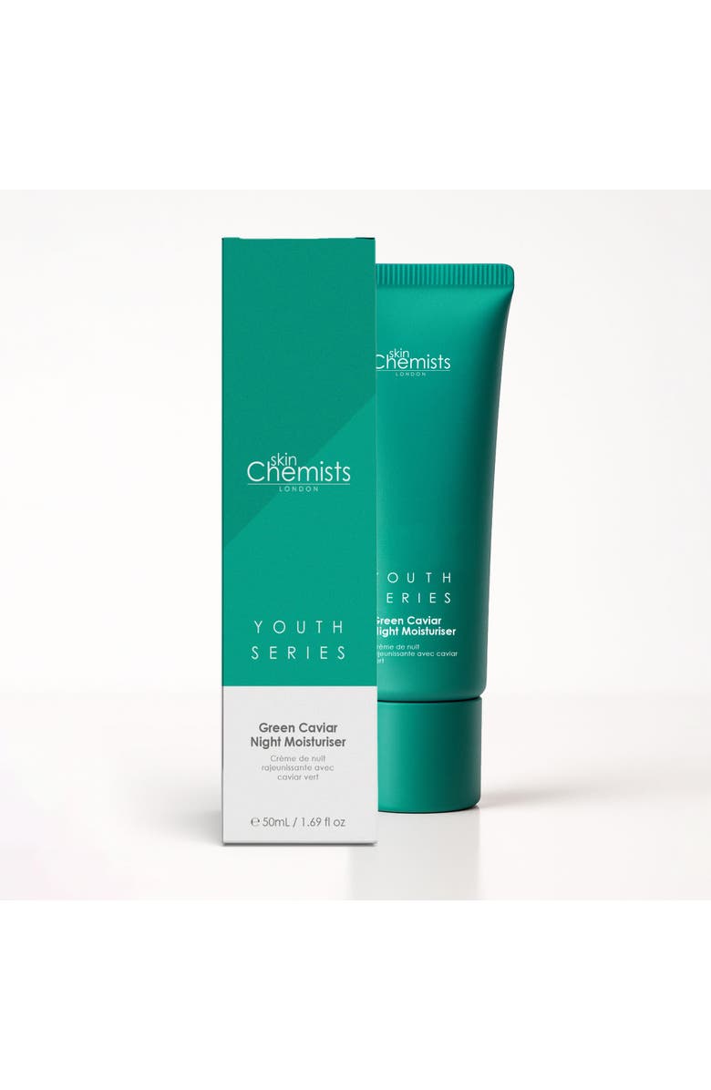 SKINCHEMISTS Youth Series Green Caviar Night Moisturiser 50ml, Alternate, color, White