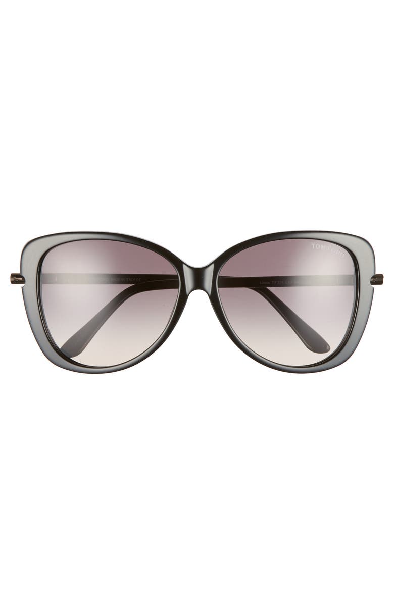 TOM FORD 'Linda' 59mm Sunglasses, Alternate, color, 