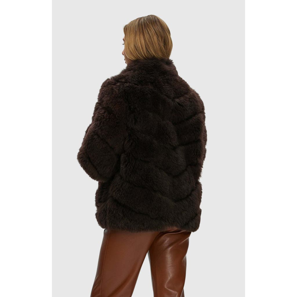 Gorski Select Cashmere Goat Jacket In Brown
