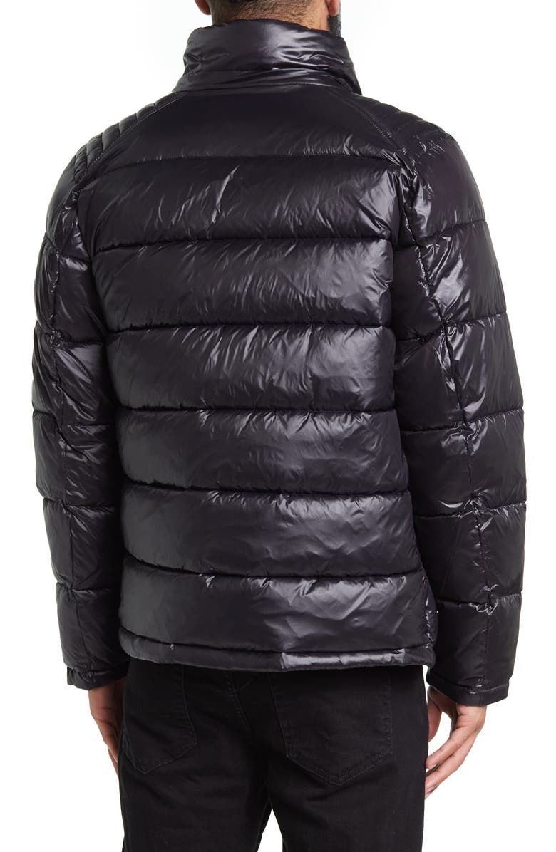 GUESS Hooded Solid Puffer Jacket, Alternate, color,