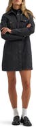 Wrangler Croc Print Denim Shirtdress