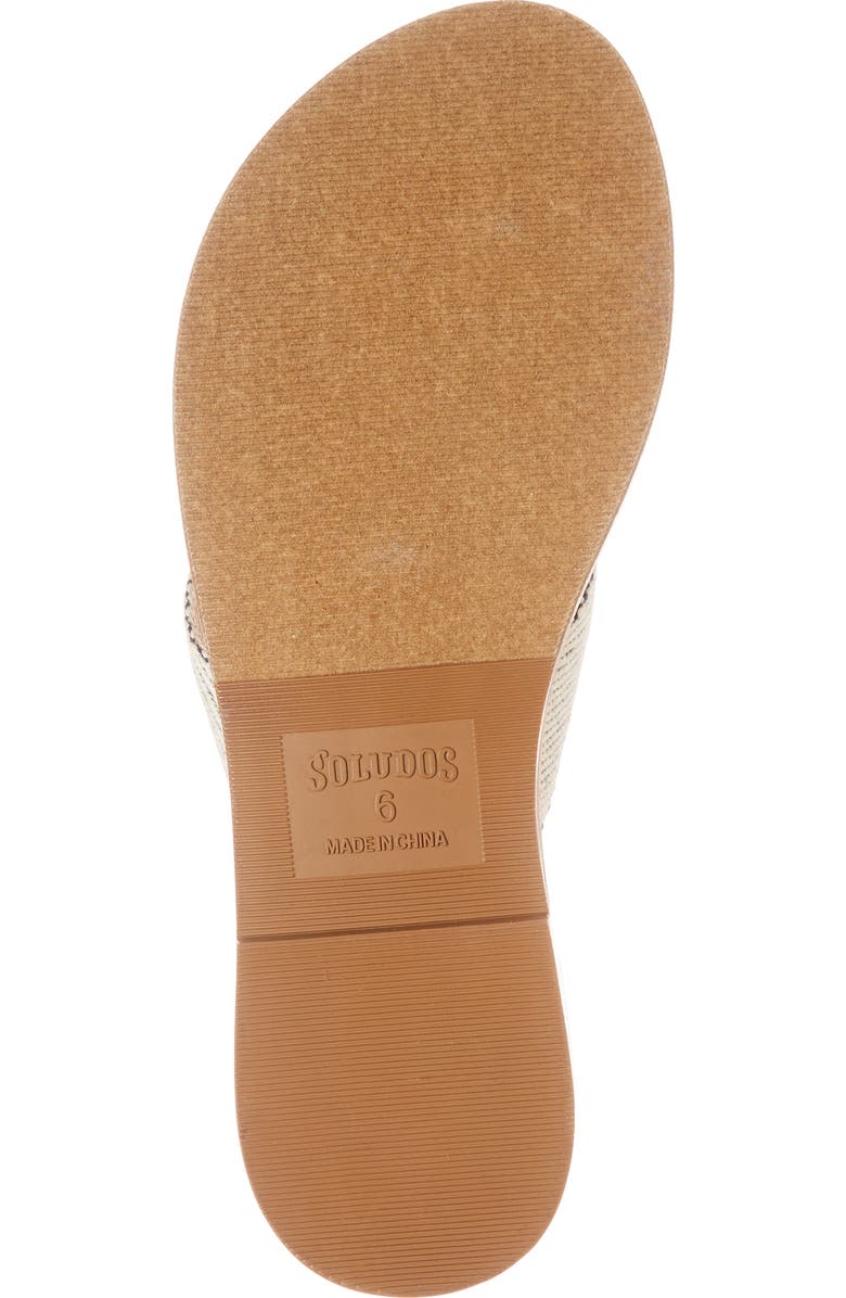 Soludos Capri Pompom Flip Flop, Alternate, color,