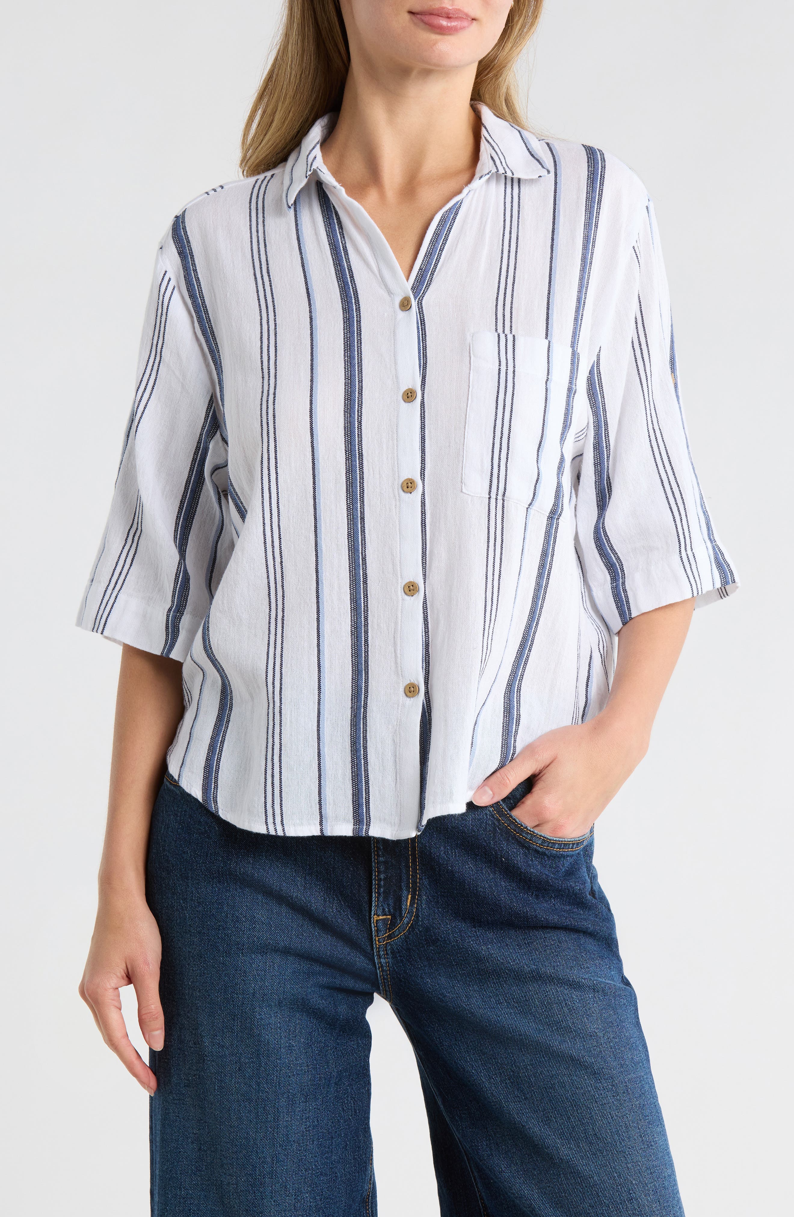 beachlunchlounge Murphy Button Up Shirt