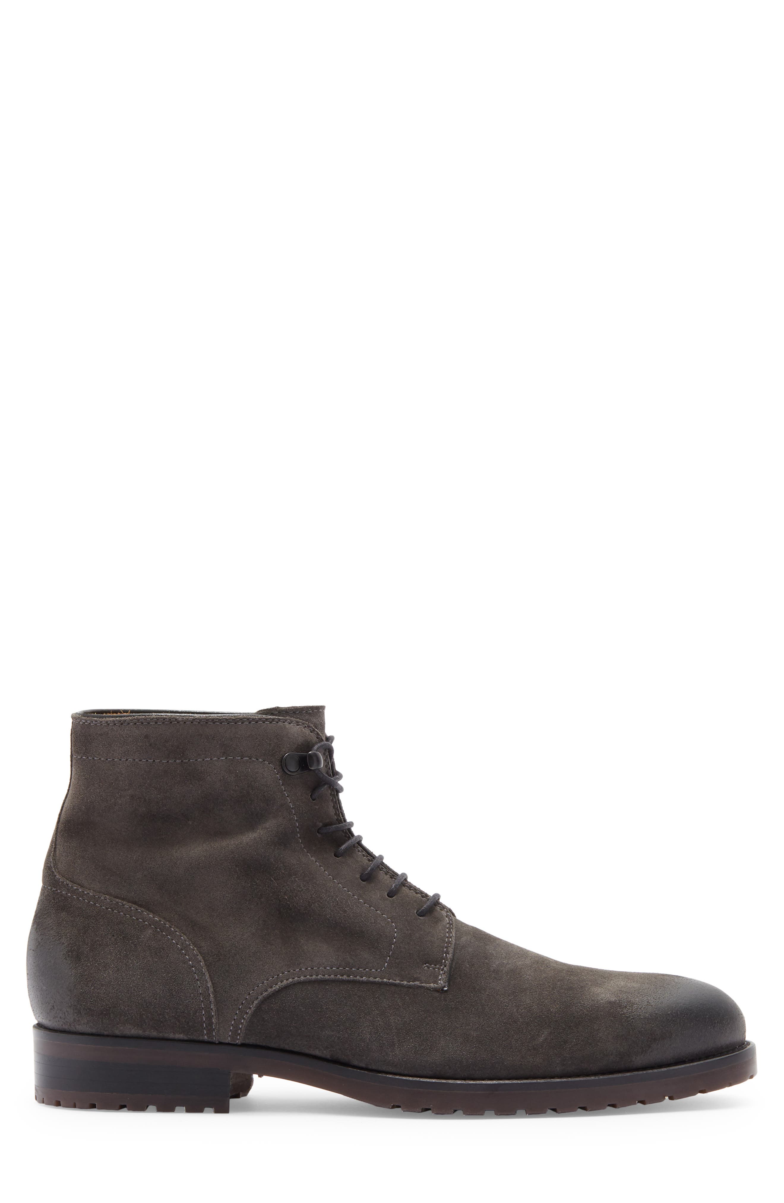 Magnanni Kam II Boot, Alternate, color, Grey Oiled Suede