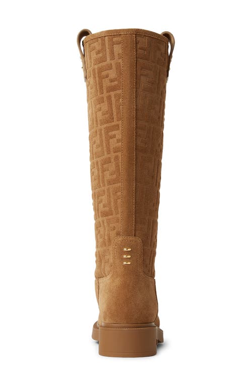 Fendi Filo Knee High Boot In Multi