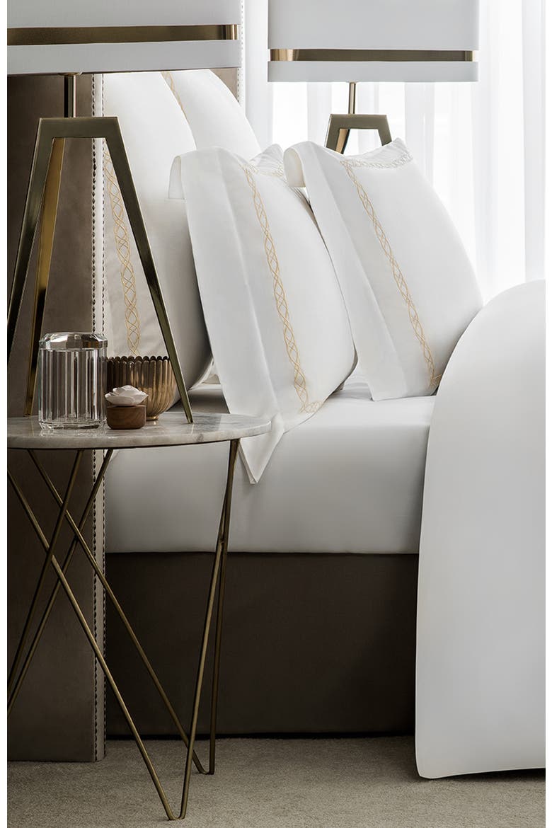 Mia Duvet Cover, Alternate, color, White