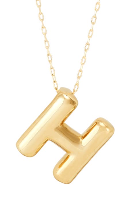 Initial Pendant Necklace