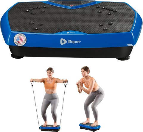 Vibration Plate Exercise Machine Magnetic Acupoints Platform for Muscle Toning and Recovery