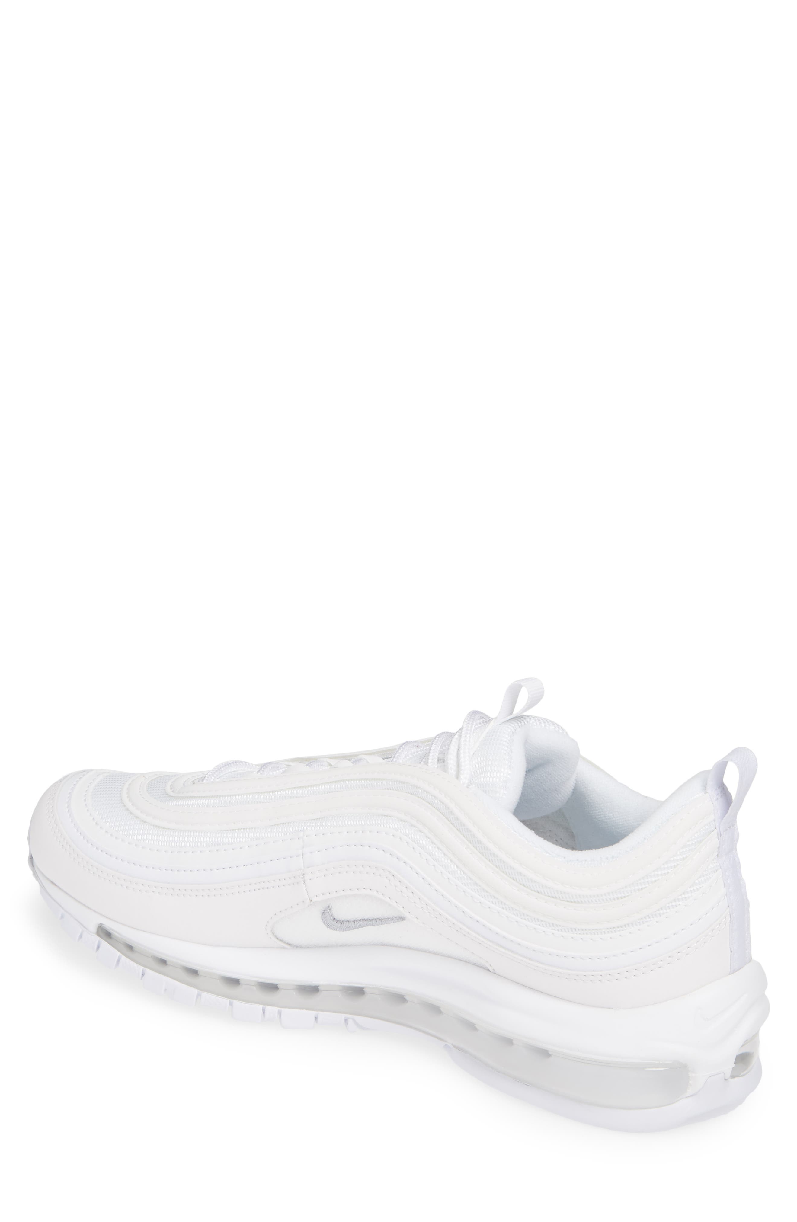Air Max 97 Sneaker, Alternate, color, 101 WHITE/WLFGRY