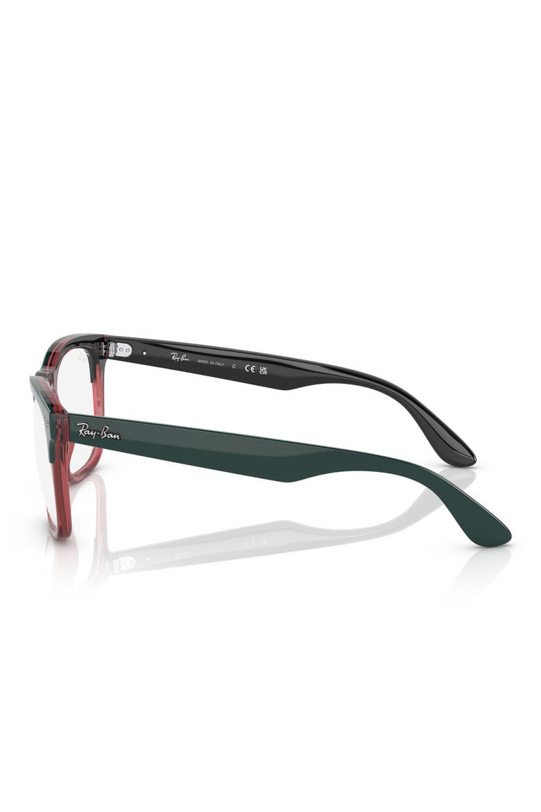 54mm Square Optical Glasses, Alternate, color, GREEN