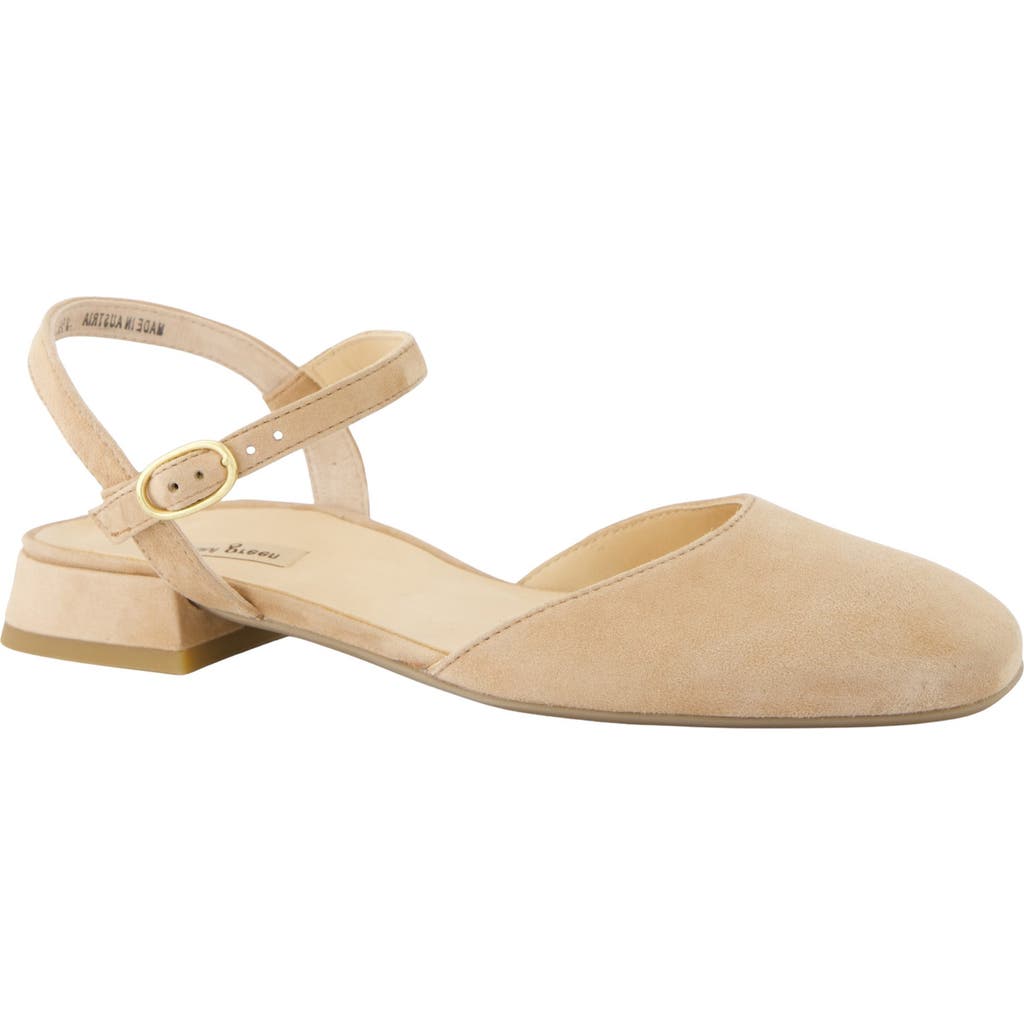 Paul Green Bianca Ankle Strap Pump In Dakar Suede