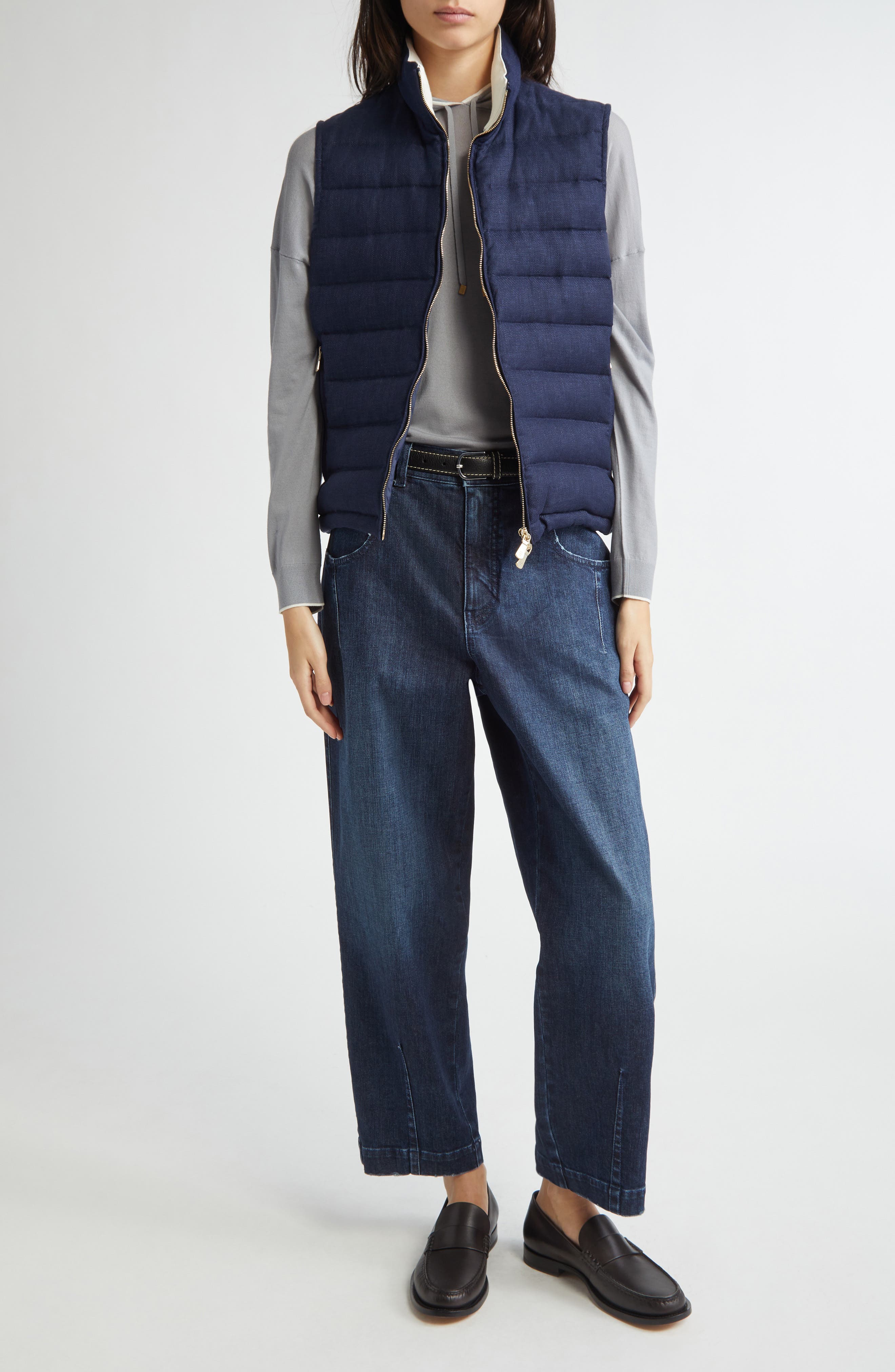 Distressed Stretch Denim Jeans - image 2