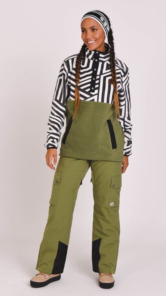 Fall Line Fleece Khaki - Women's - image 2