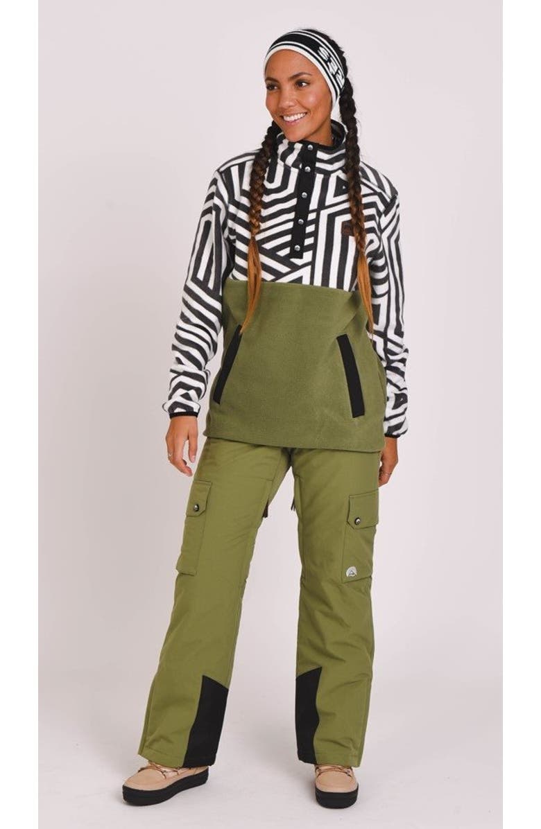 OOSC Fall Line Fleece Khaki - Women's, Alternate, color, Khaki