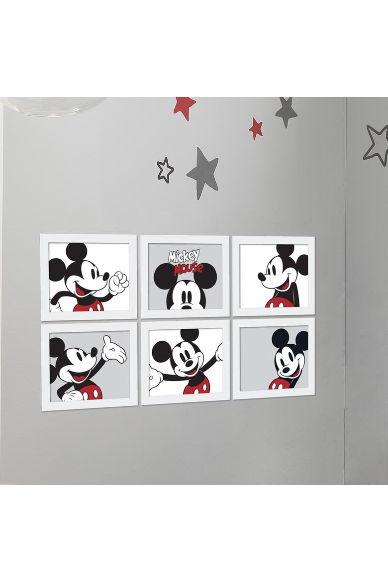 Disney Baby Mickey Mouse Unframed Nursery/Child Wall Art, Alternate, color, Multicolor