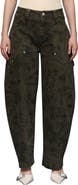 Avec Les Filles High Waist Barrel Jeans