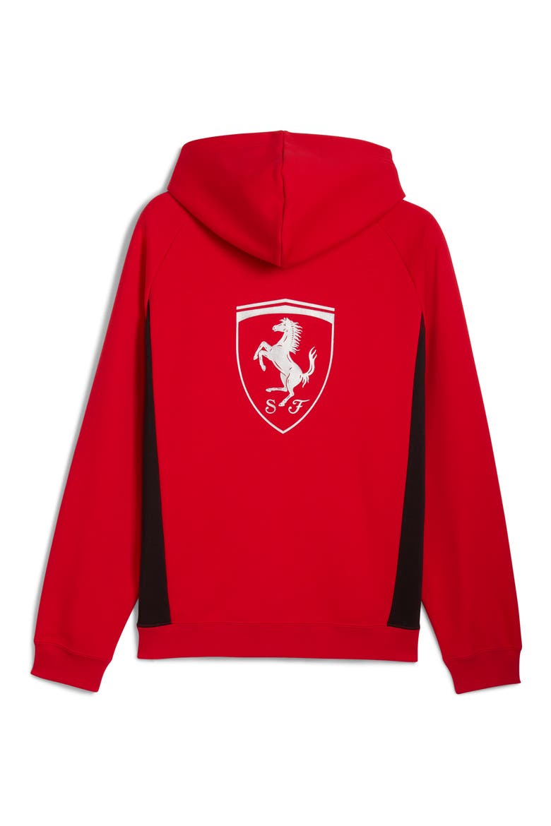 Scuderia Ferrari Lifestyle Graphic Hoodie, Alternate, color, ROSSO CORSA