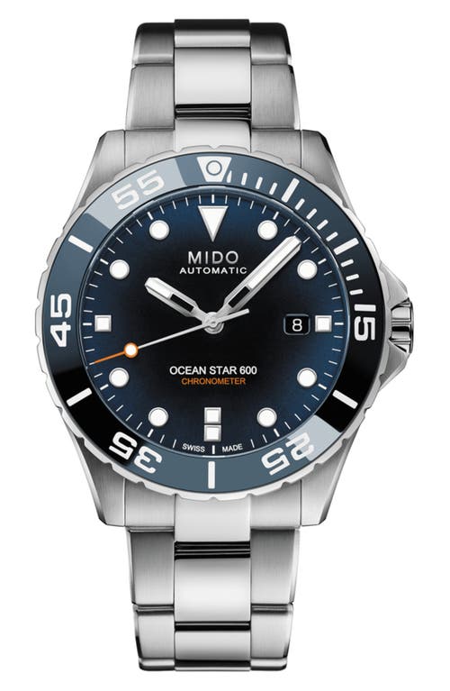 Mido Ocean Star 600 Chronometer Bracelet Watch, 43mm