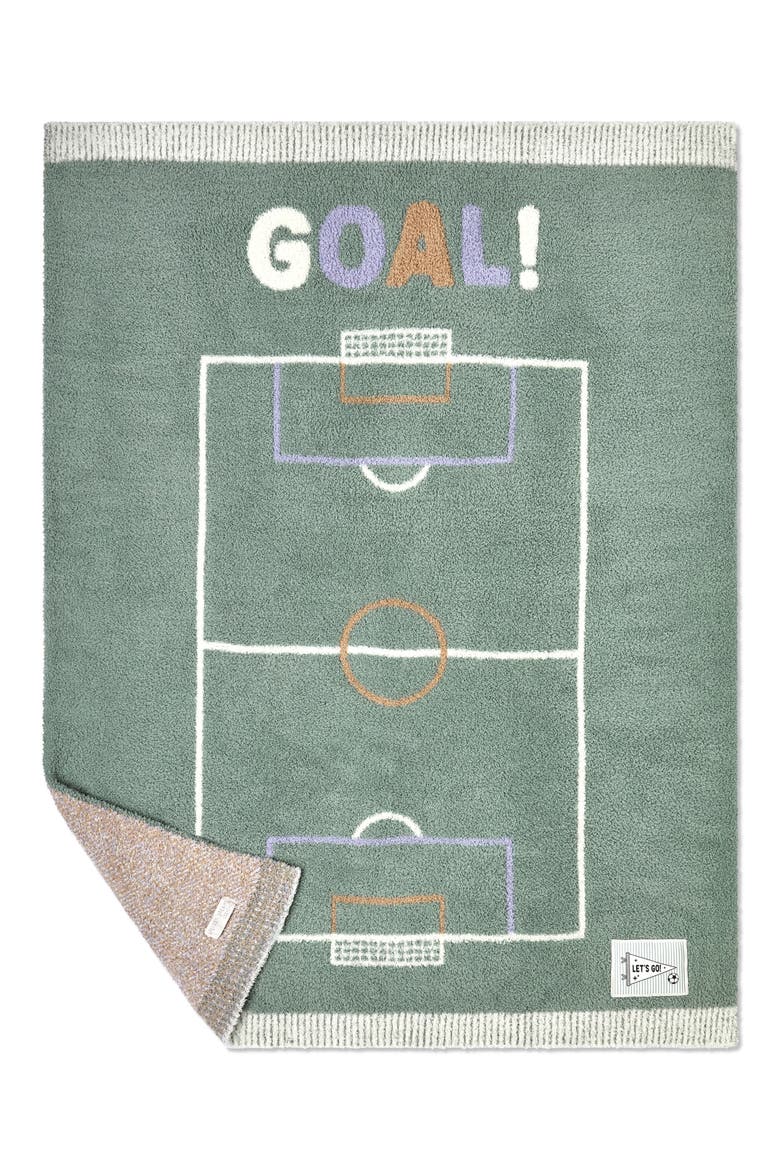 CozyChic® Goal Stroller Blanket, Alternate, color, SAGE GREEN MULTI