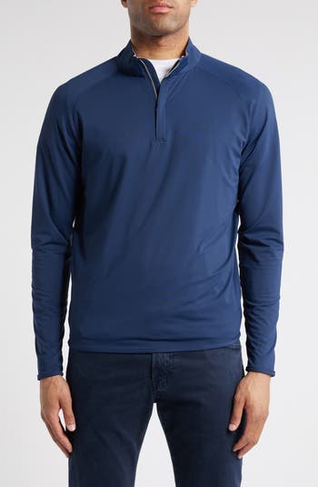 Peter Millar Crown Crafted Stealth Performance Quarter Zip