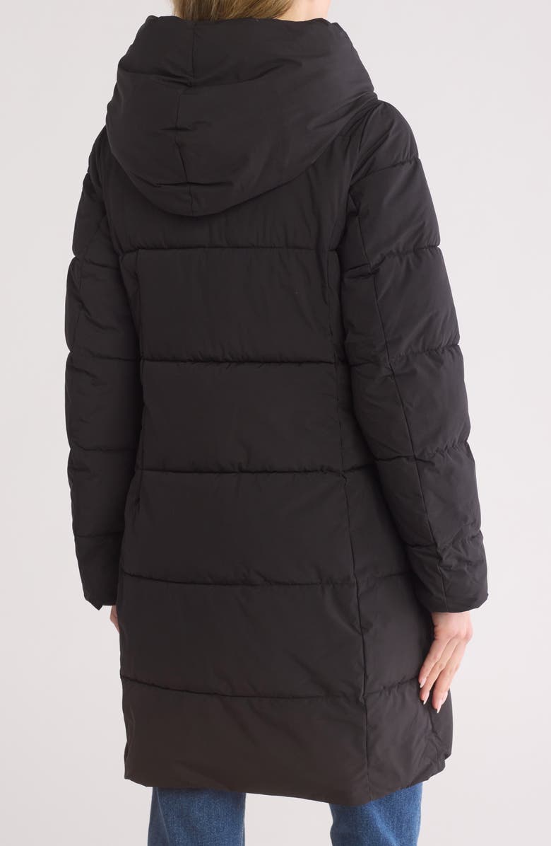 Sam Edelman Hooded Puffer Coat with Bib, Alternate, color, 