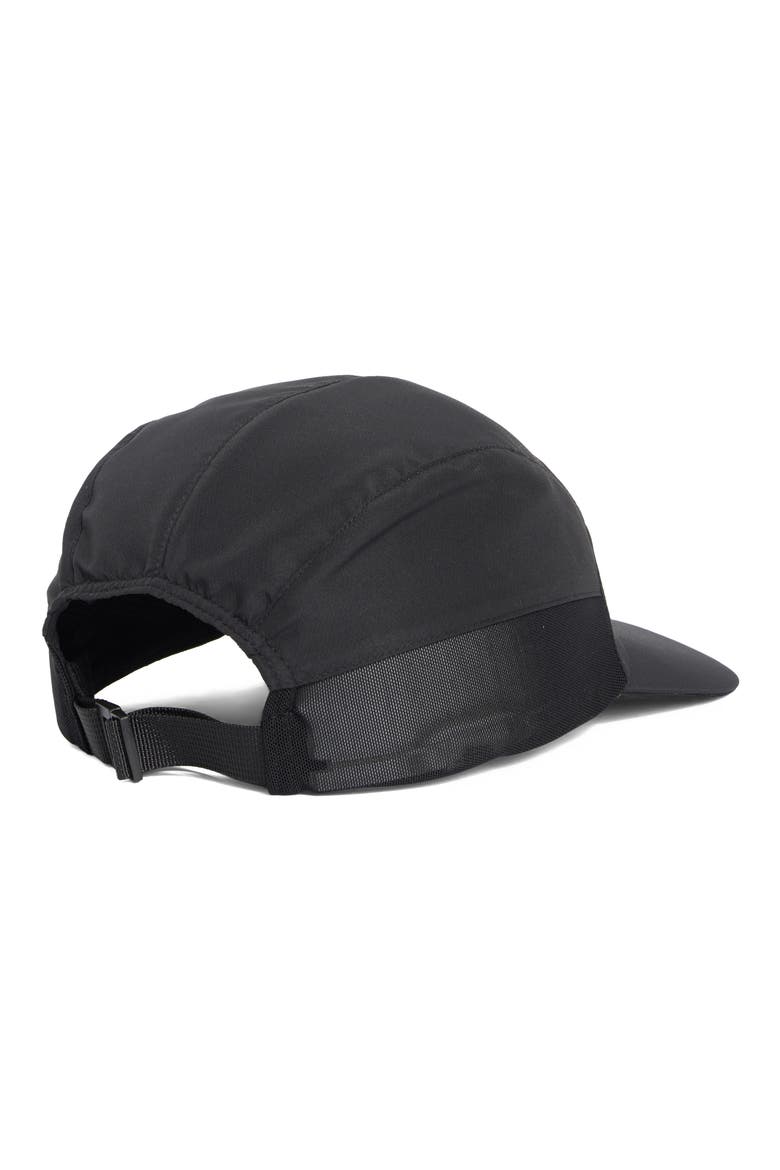 Mesh Panel Performance Hat, Alternate, color, BLACK