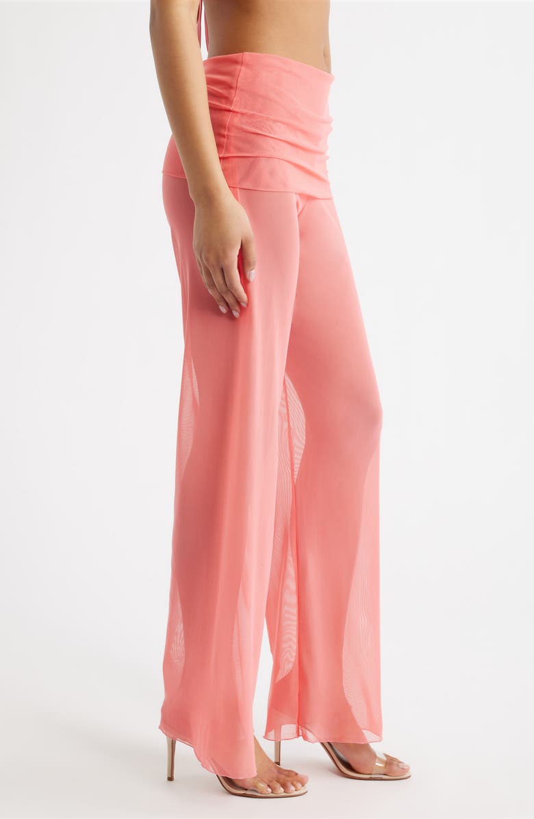 Bella Venice Addison Mesh Pants, Alternate, color, Pink