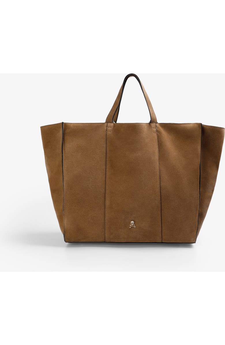 Scalpers Suede Sp Bag, Alternate, color, Camel