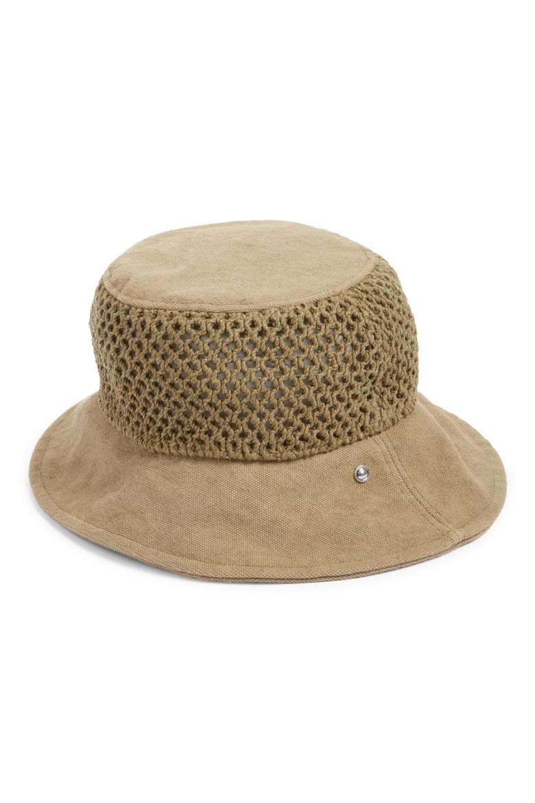 Nando Mesh Bucket Hat, Main, color, SAFARI NET