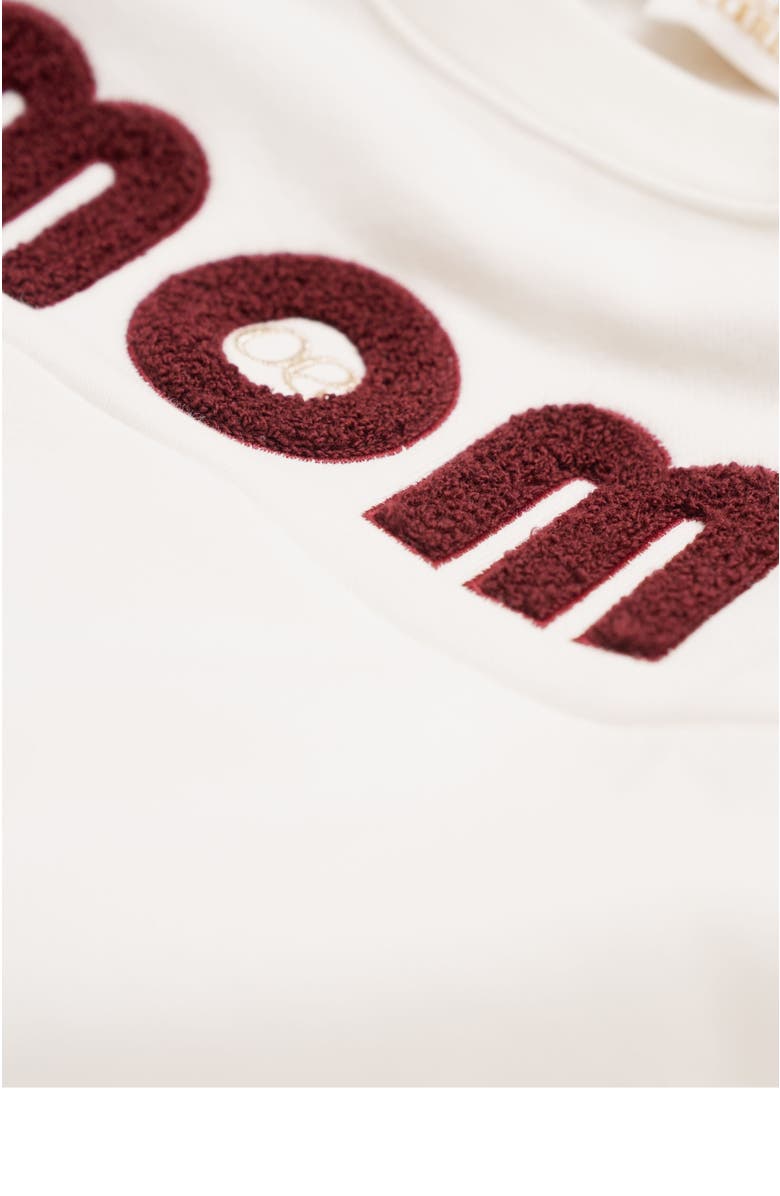 Cache Coeur Mom Maternity & Nursing Sweatshirt, Alternate, color, Ivory