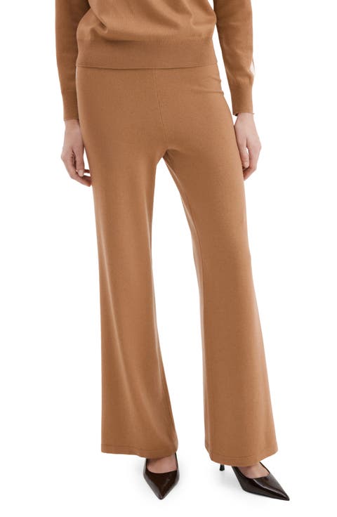 Contrast Stripe Knit Pants