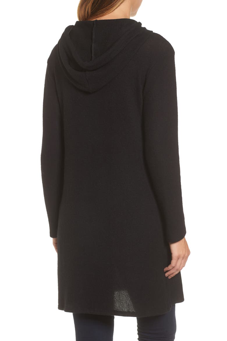 Hooded Tunic, Alternate, color, BLACK